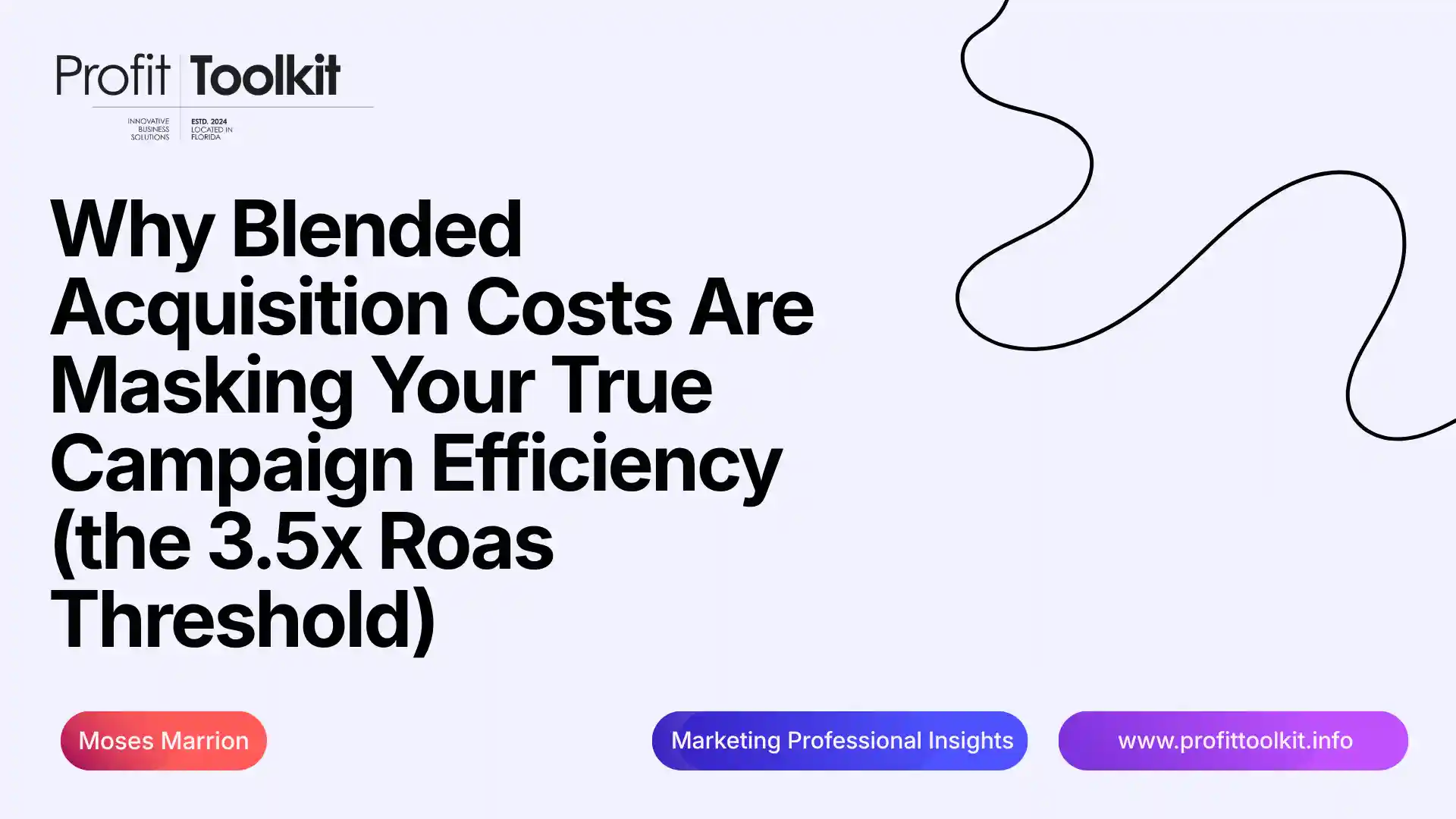 Why Blended Acquisition Costs Are Masking Your True Campaign Efficiency (the 3.5x Roas Threshold) Unlocking Real Profitability Beyond Surface Metrics